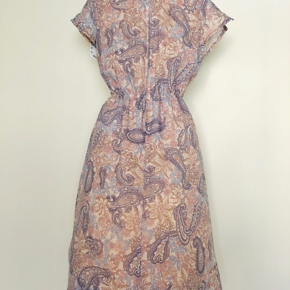 Bleeker Street Vintage Paisley Dress - Picture 3 of 6